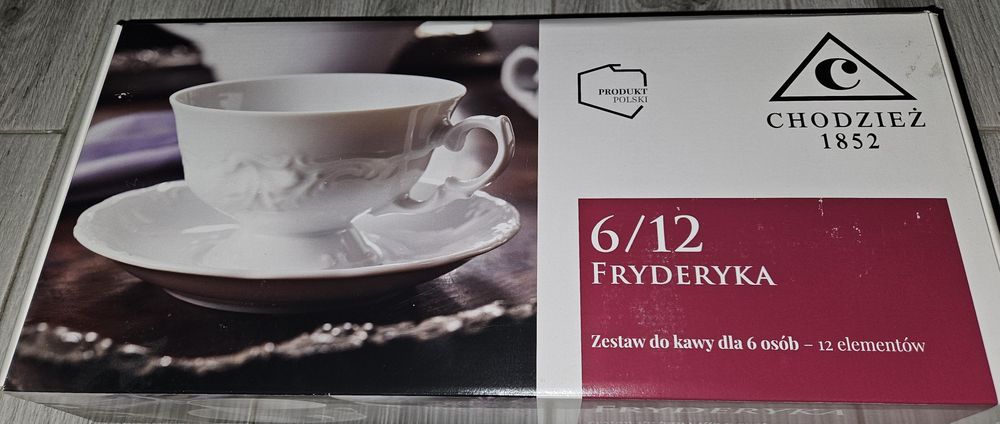 Zestaw do kawy dla 6 osób