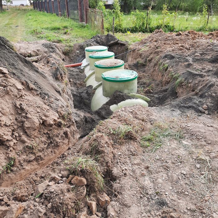 Септик, очисні споруди, дренаж