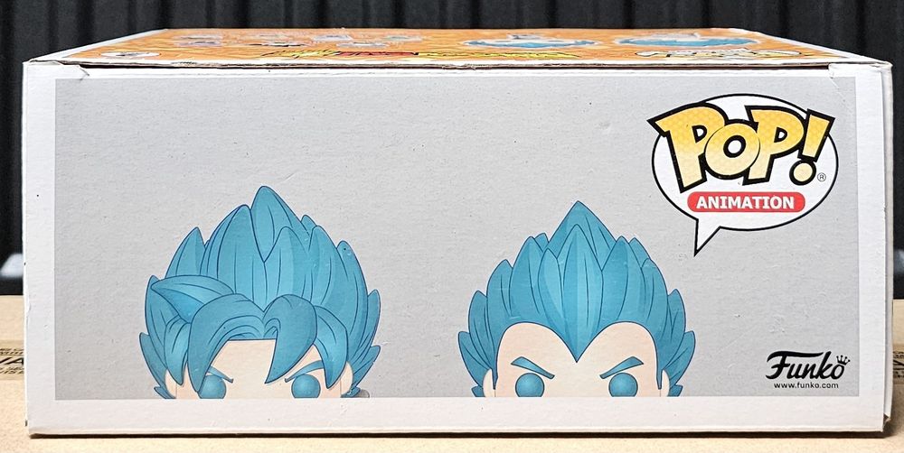 Funko POP! Dragon Ball Super – Goku & Vegeta (Baseball)+ protector
