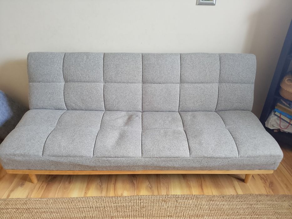 Sofa rozkładana jysk, kanapa została świeżo wyprana.możliwy transport.