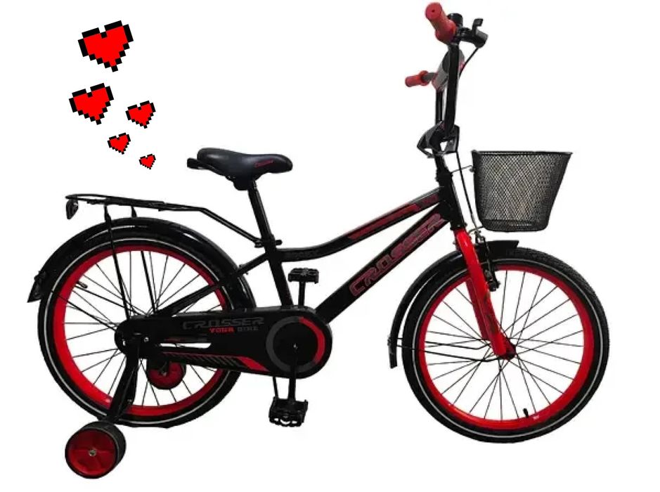 Дитячий велосипед ROCKY CROSSER 12"14"16"18"20 дюймів Алюміній!
