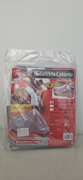 Pokrowiec na motocykl V-SMART – wodoodporny, 100% polietylen, rozmiar