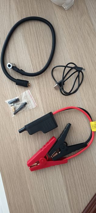 Arrancador de Bateria 6000A SWAREY + Compressor de Ar Digital (Novo na Caixa)