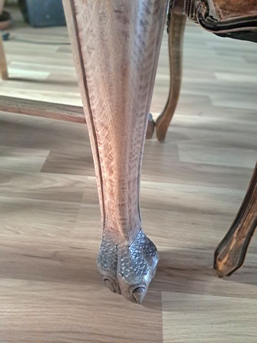 Komplet mebli dębowy Neorokoko antyk