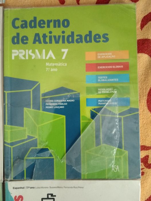 Livros de fichas do 7 ano