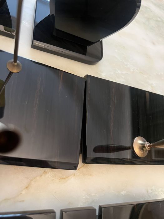 Эксклюзивный письменный набор черный обсидиан