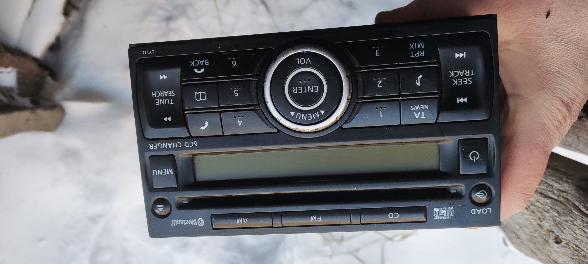 Магнитола nissan x-trail t31 автомагнітола ниссан х трейл т31 штатна: 1 ...