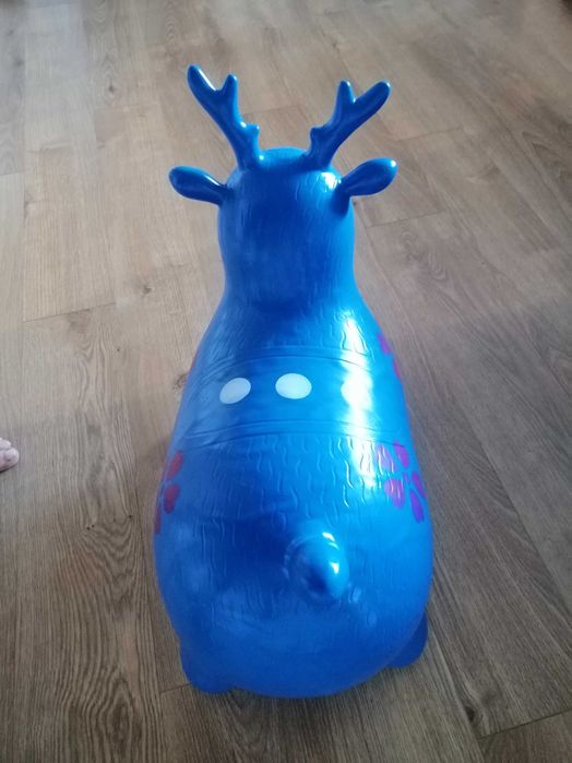 Skoczek gumowy - zwierzątko do skakania dla małych dzieci