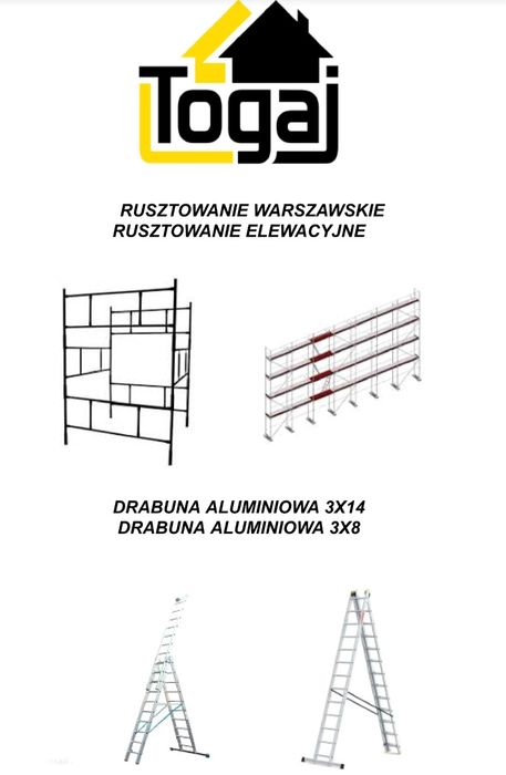 Wynajem podpory stropowe pionujące zaciski blaty dźwigary ankry ściągi