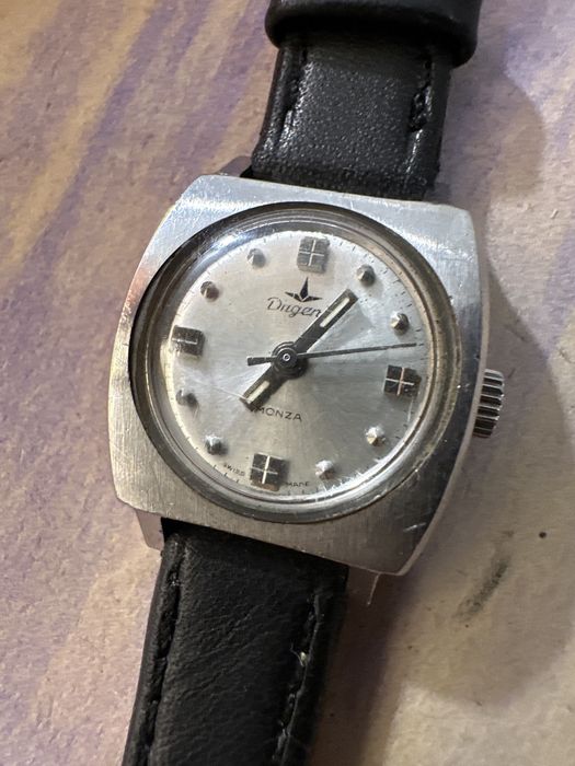 Dugena Monza zegarek damski nakrecany sprawny