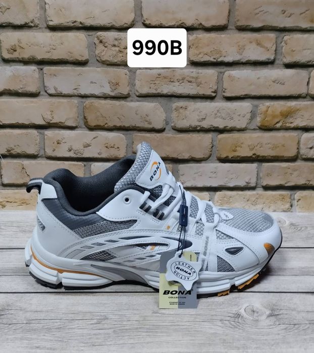 Літні чоловічі шкіряні кросівки Bona 41-46p.