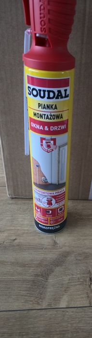 Sprzedam 10szt. Pianka montażowa Soudal Genius Gun 750 ml
