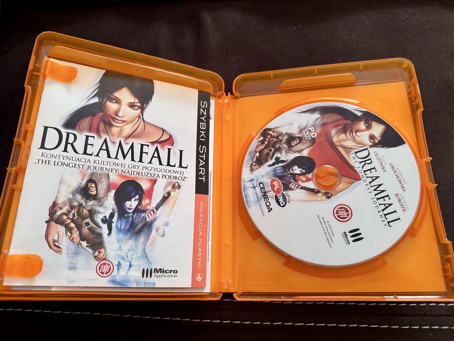 Dreamfall The Longest Journey Najdłuższa podróż PC DVD