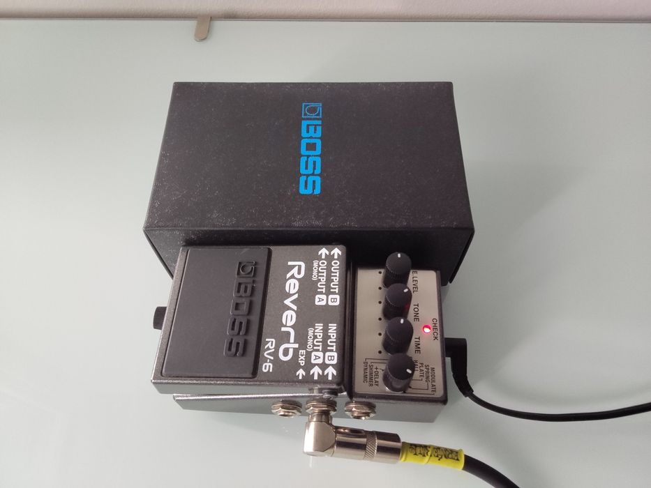 Boss Rv6 reverb pedal
