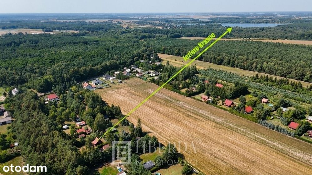 Działka rekreacyjna z domkiem - 595 m² - Krasne - Widok 5