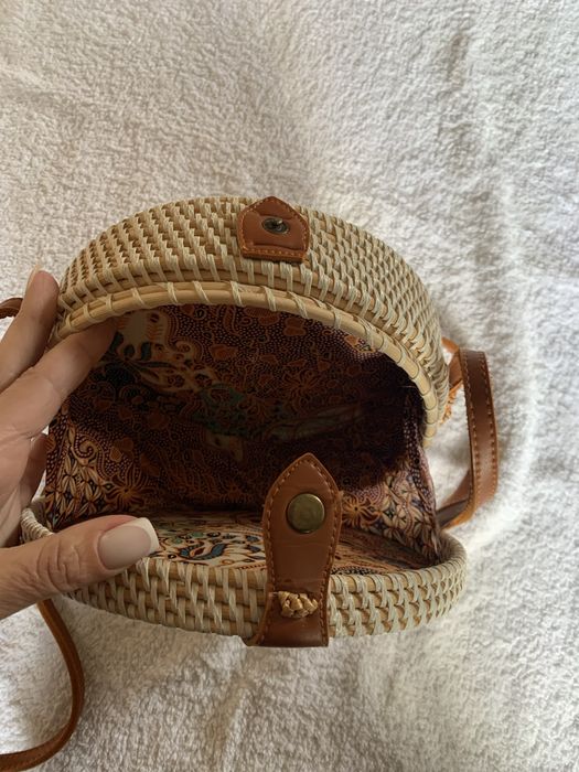 Сумка соломенная