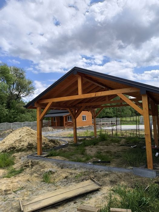 Altana.Wiata garażowa.