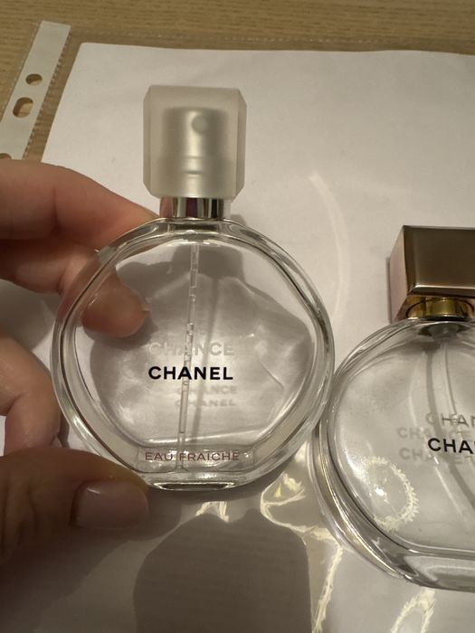 Flakony po perfumach Chanel Chance