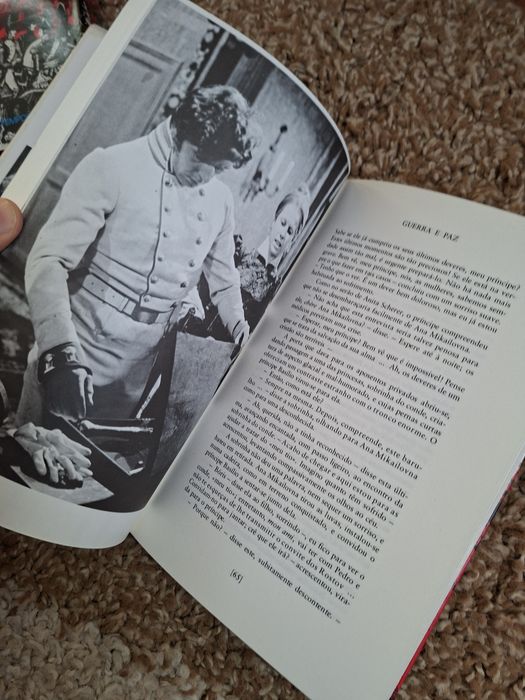 Guerra e Paz de Leon Tolstoi completo quatro volumes