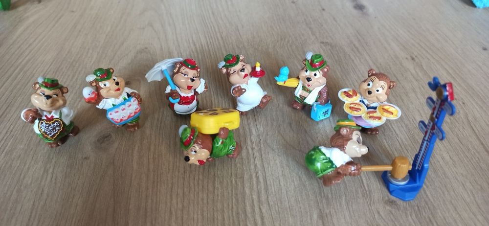 Figurki z Kinder niespodzianki - Misie