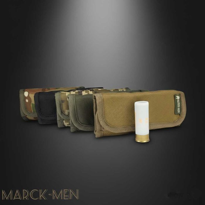Патронташ Marck-men на 6 патронів .12/.16/.20К на руку пояс кишеню 3в1