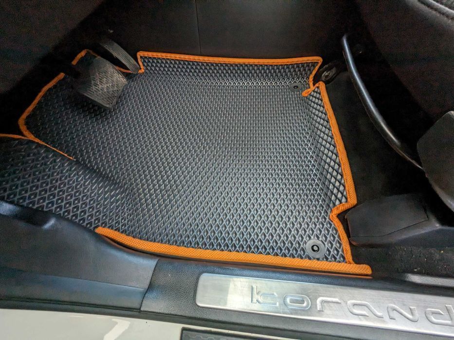 ЕВА килимки з бортиками Ssang Yong Rexton/Korando/Kyron/Actyon