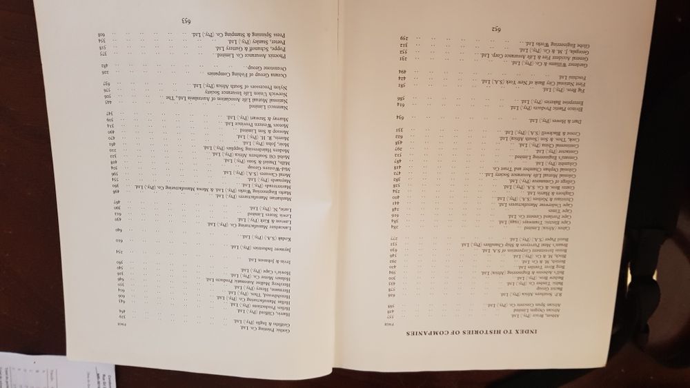 Livro autografado The golden jubilee of Greater Cape Town 1963