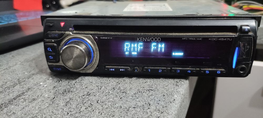 Radio samochodowe marki Kenwood KDC-4547UB AUX USB subwoofer CD MP3