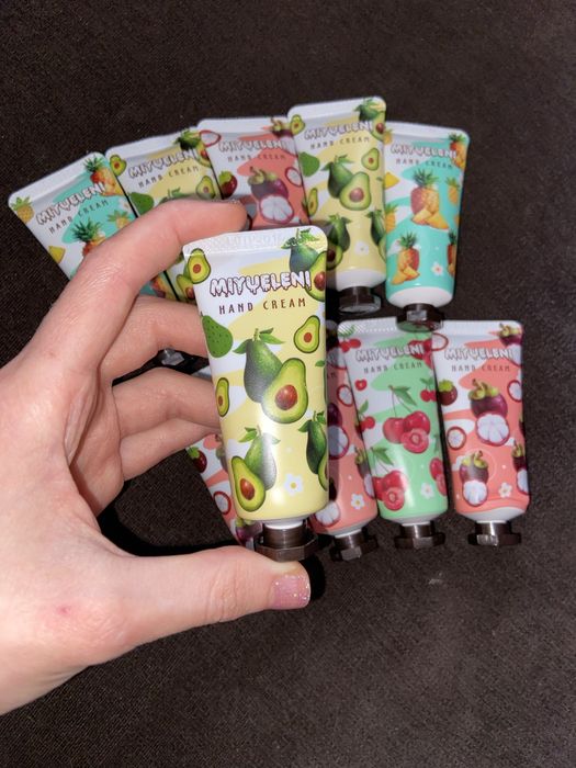 Zestaw mini kremow do rąk