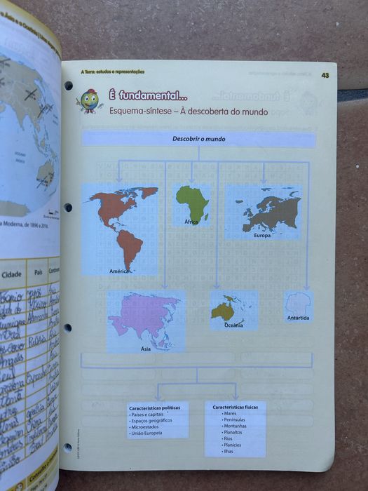 Caderno de atividades Geografia 7