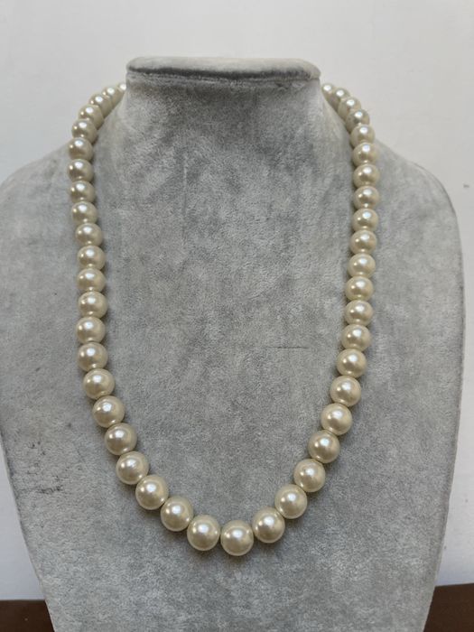 Perły Stary Naszyjnik z Prl