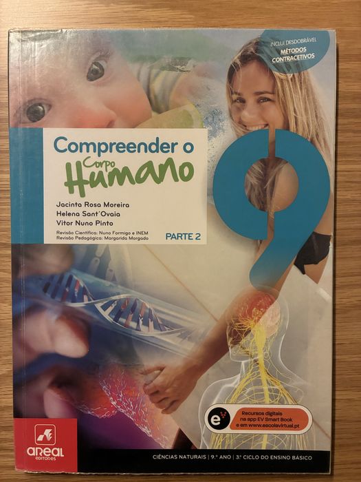 Livros de Ciências Naturais e Geografia do 9° ano