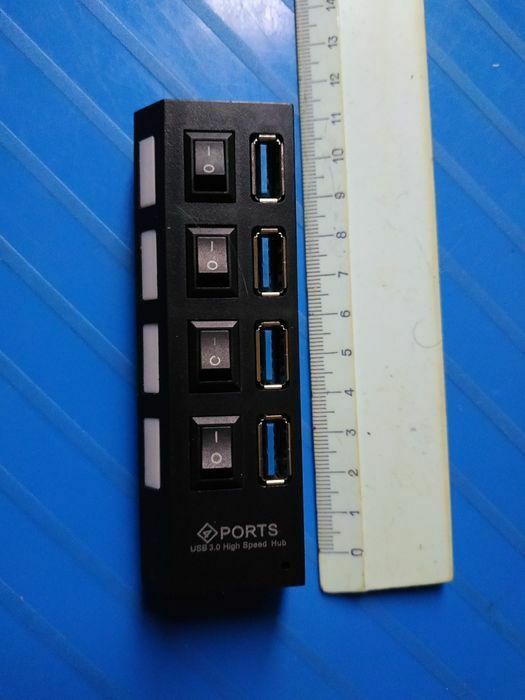 Разветвитель, хаб USB 3.0. Как новый. Без кабелей