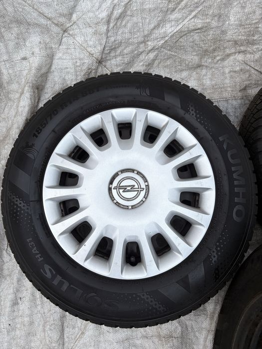 Koła wielosezonowe Opel Corsa D 14 4x100 Opony 185/70 R14 88T 2024 r