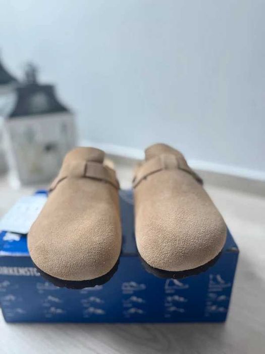 Oryginał BirkenstockBoston brown UnisexTrampki