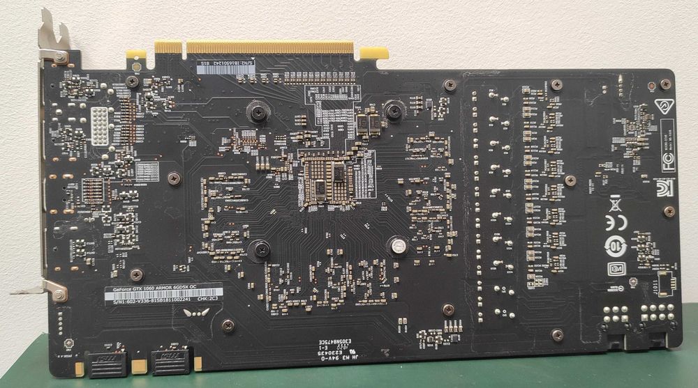 Karta graficzna MSI GeForce GTX 1060 Armor 6GB