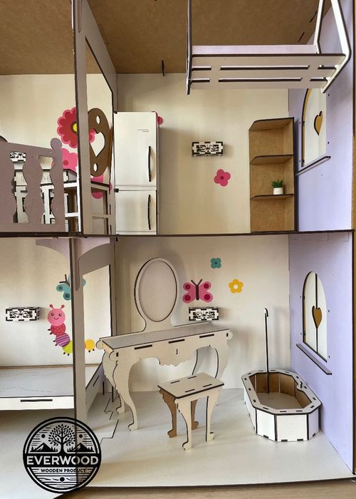 Новий! Ляльковий будинок для барбі | Будинок для ляльок