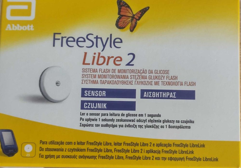FreeStyle Libre 2 Czujnik, Sensor.