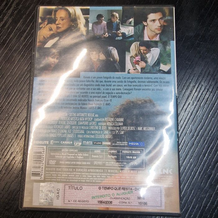 DVD O Tempo que Resta