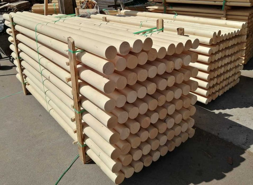 Palisada Paliki Słupki Wałki Toczone Bale Kołki ,meble ogrodowe