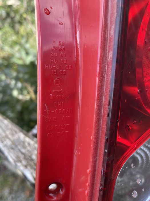 Фонари задние авео т200