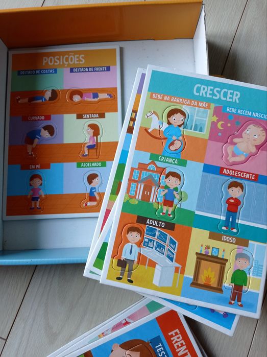 Jogo Montessori Somos Feitos assim