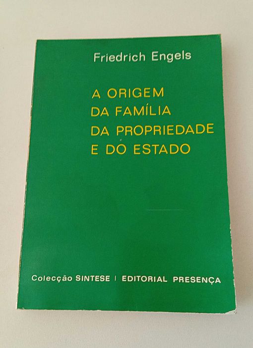 A Origem da Família, da Propriedade e do Estado, de F. Engels  PORTES GRÁTIS*