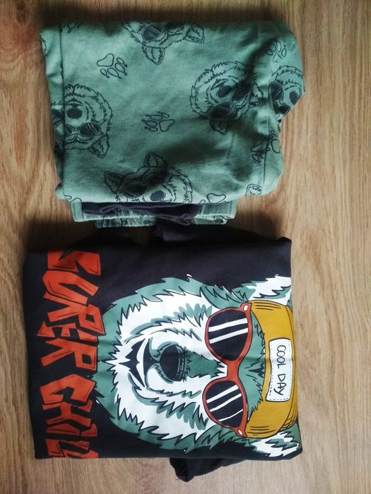 Piżama długa Wilki Destination 134/140