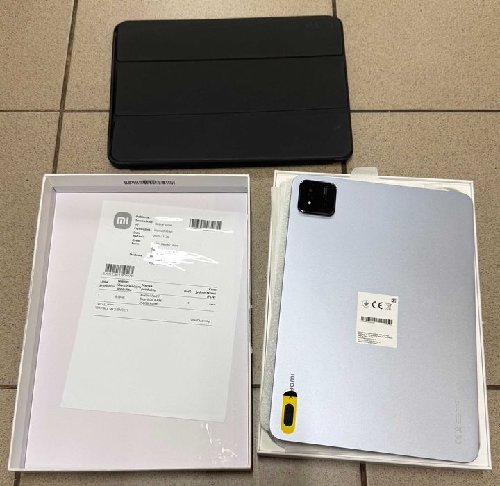 Tablet Xiaomi Pad 7 Blue 8GB/256GB + Rysik Etui Gwarancja / Twój Lombard / Raków