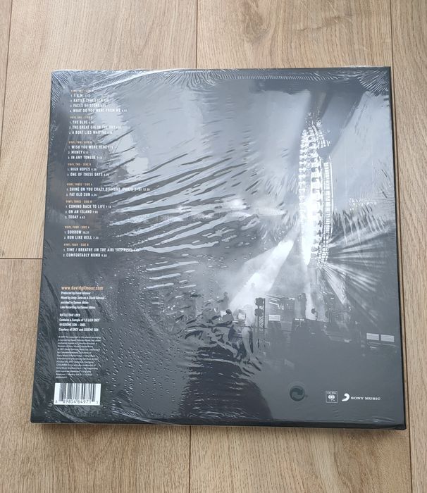 David Gilmour Live At Pompeii 4 X LP