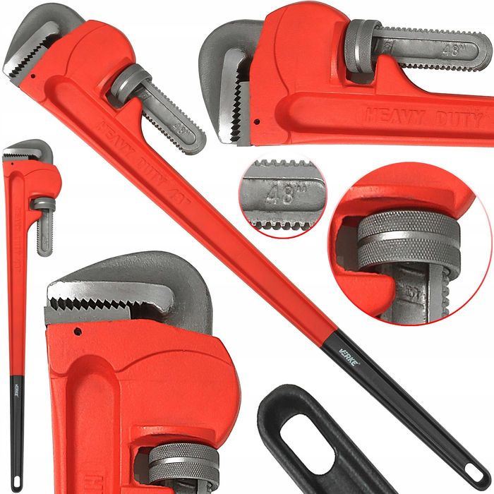 KLUCZ HYDRAULICZNY DO Odkręcania Rur Stillson 48" 1200mm Żaba Żabka
