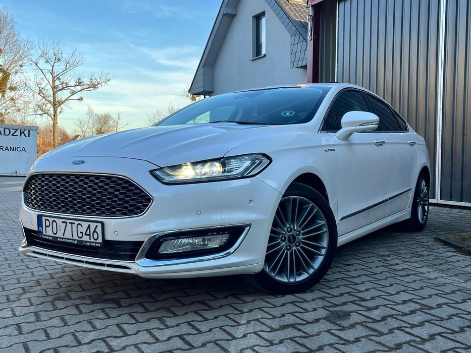 Ford Mondeo VIGNALE, Bezwypadkowy, faktura, biała perła, szyberdach