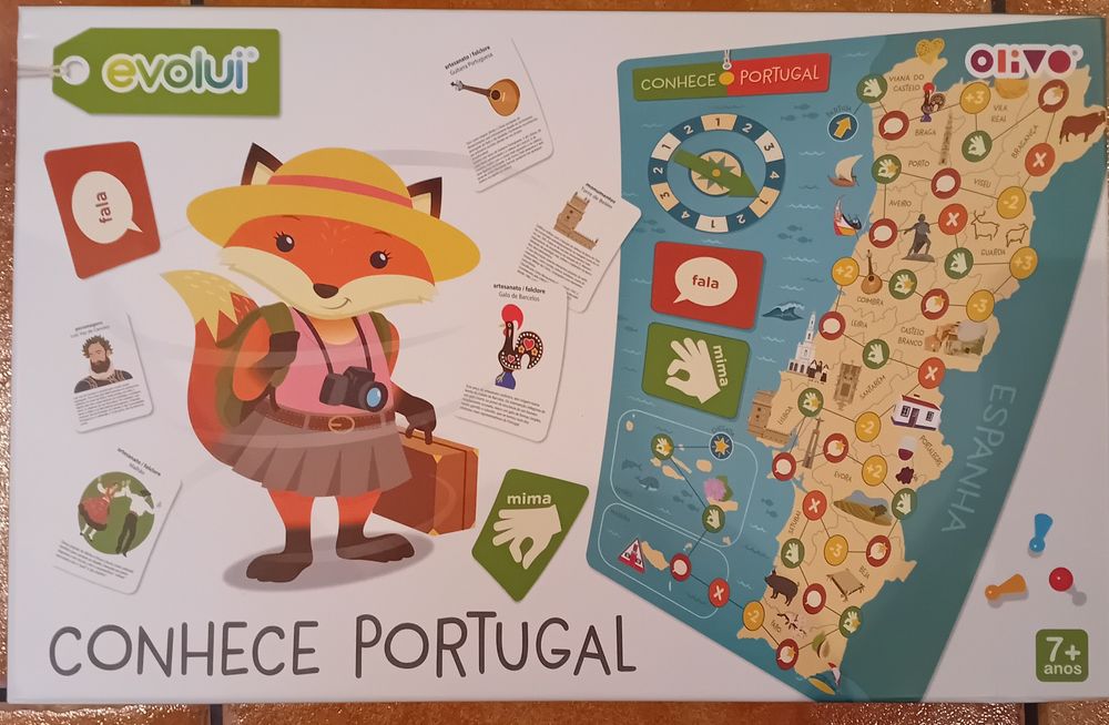 Jogo "conhecer portugal"