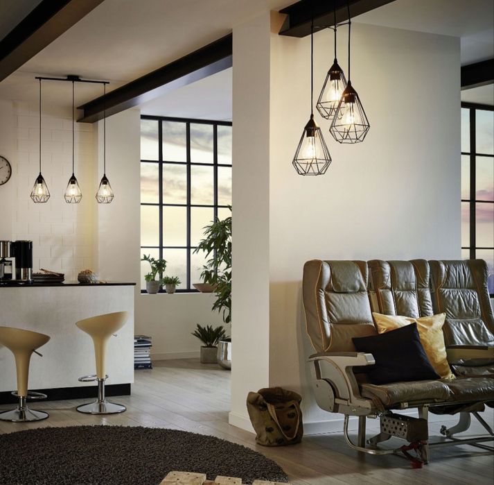 Lampa wisząca Eglo 1 -punkty światła E27